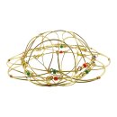 4D Mandala - decorative wire mesh - relaxation game - flower of life