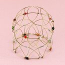 4D Mandala - decorative wire mesh - relaxation game - flower of life