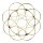 4D Mandala - decorative wire mesh - relaxation game - flower of life