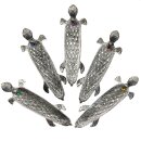 Incense stick holder - 1 piece - animal - turtle - metal