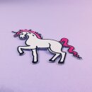 Patch - Unicorn - white-pink