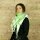 Kufiya - white - green - Shemagh - Arafat scarf
