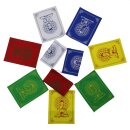 Gebetsfahne - Flagge - Blume des Lebens - Buddha - Stoff...