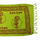 Tibetischer Gebetsschal - Schal - 140 x 55 cm - grün...