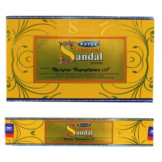 Incense sticks - Satya - Sandalwood - fragrance mixture