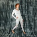 Leggings - Batik - Bamboo - cream - pastel coloured