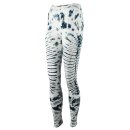Leggings - Batik - Sun - creme - schwarz-grau