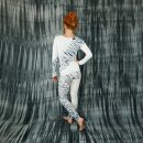Leggings - Batik - Tread - cream - black-grey