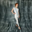Leggings - Batik - Tread - cream - black-grey