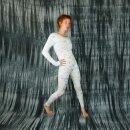 Leggings - Batik - Allover - cream - pastel-multicoloured