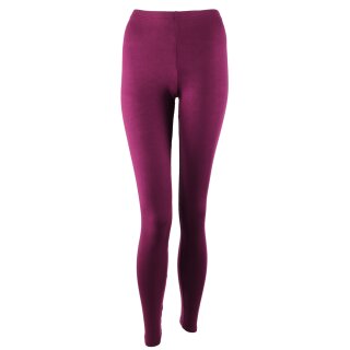 Leggings - Uni - bordeaux