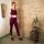 Leggings - Uni - bordeaux