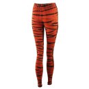 Leggings - Batik - Haze - schwarz - rot-zinnoberrot