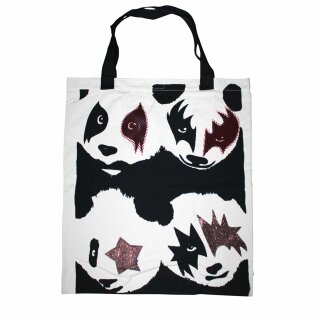 Cloth bag XXL with application - Panda - Tote bag