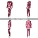 Tracksuit - Jumpsuit - Jogginganzug - Batik - Allover