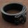Gürtel ohne Schnalle - Ledergürtel - Belt - schwarz - 4cm - alle Längen