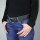 Gürtel ohne Schnalle - Ledergürtel - Belt - schwarz - 4cm - alle Längen