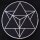 Patch - Star - Tetrahedron - Merkaba - sacred geometry - gold or silver - Patch