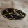 Patch - Star - Tetrahedron - Merkaba - sacred geometry - gold or silver - Patch