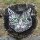 Patch - Cat head - eyes green - patch