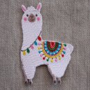 Patch - Llama - Alpaca - colourful - patch