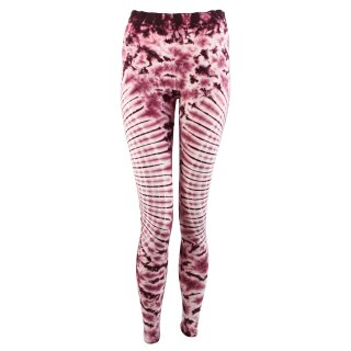 Leggings - Batik - Sun - creme - braun-bordeaux 2