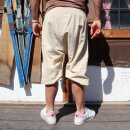Unisex harem pants - Aladdin pants with wooden buttons - bloomers - Yogi Pants - nature