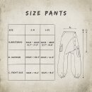 Unisex Haremshose - Pumphose - Sarouel mit Knopfleiste - Yogi Pants - Cargohose - petrol