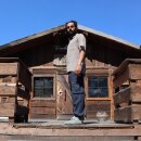 Unisex harem pants - bloomers - Sarouel with button front - Yogi Pants - Cargo pants - grey