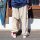 Unisex Haremshose - Pumphose - Sarouel mit Knopfleiste - Yogi Pants - Cargohose - beige