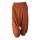 3/4 Unisex harem pants - bloomers - Sarouel with button front - Yogi Pants - Cargo pants - reddish brown