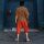 3/4 Unisex harem pants - bloomers - Sarouel with button front - Yogi Pants - Cargo pants - reddish brown