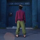 Unisex harem pants - Aladdin pants with wooden buttons - bloomers - Yogi Pants - olive green