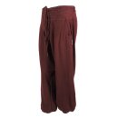 Unisex Haremshose - Aladinhose mit Holzknöpfen -...
