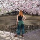 Unisex Haremshose - Pumphose - Sarouel mit Schnürung - Yogi Pants - Cargohose