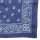 Bandana Scarf - Paisley pattern 01 - blue - white - squared neckerchief