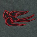 Patch - Swallow - black-red <--