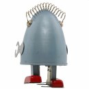 Robot - Tin Toy Robot - Robot egg - silver