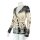 Langarmshirt mit V-Ausschnitt in Wickeloptik - Longsleeve - Raffung Batik - Tie Dye - Jersey