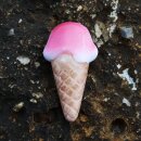 Pin - ice-cream cone - badge