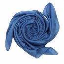 Baumwolltuch - blau - ultramarin - quadratisches Tuch