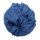 Cotton scarf - blue - ultramarine blue - squared kerchief