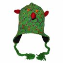 Woolen Hat - Bird green-red - Animal Hat