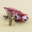 Blechspielzeug - Hüpfender Hund aus Blech - Tommy Hopper - Blechhund