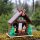 Weatherhouse - Thermometer - Bavaria - bavarian woodhouse - Retro