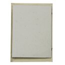 Grußkarte - Postkarte - Karte - handmade - natural recycled Paper - Lotus