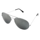 Pilotenbrille - Sonnenbrille - True Pilot - Retro - 6x5 cm