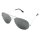 Pilotenbrille - Sonnenbrille - True Pilot - Retro - 6x5 cm