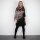 Oversized Schal - weiches Material - XXL Kuschelschal - bestickt - Paisley Leaf