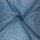 Baumwolltuch - blau - petrol Lurex silber - quadratisches Tuch
